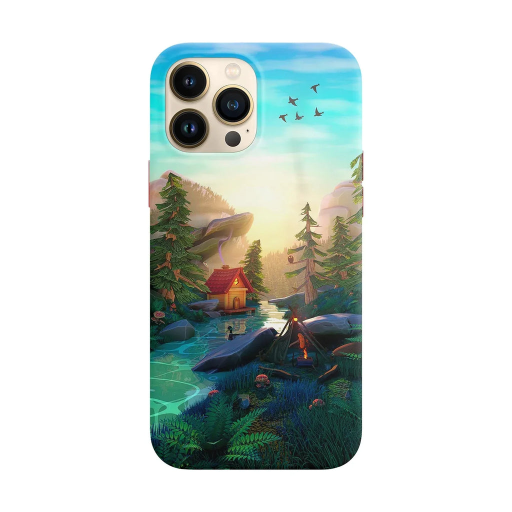 Husa compatibila cu Apple iPhone 11 Pro Max model Deep into nature, Silicon, TPU, Viceversa - Viceversa