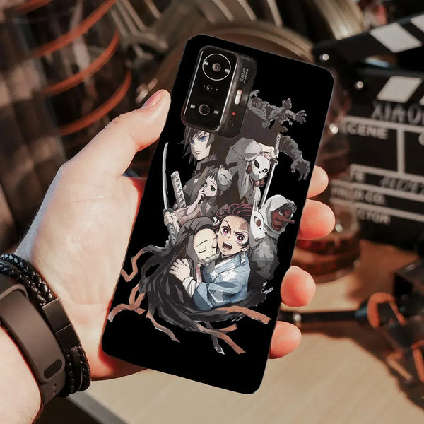 Husa compatibila cu Xiaomi Redmi 9A model Demon Slayer Kimetsu no Yaiba, Silicon, TPU, Viceversa - Viceversa