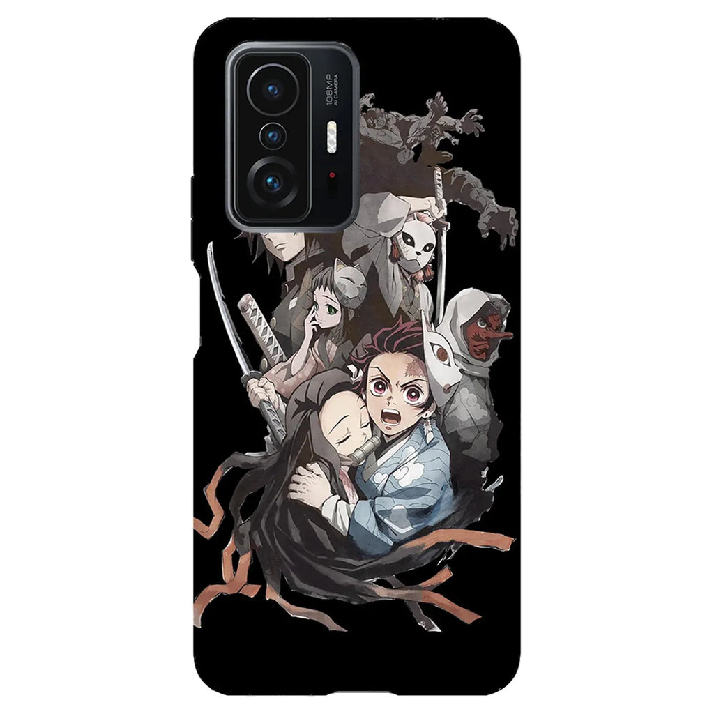 Husa compatibila cu Xiaomi Mi 11i model Demon Slayer Kimetsu no Yaiba, Silicon, TPU, Viceversa - Viceversa