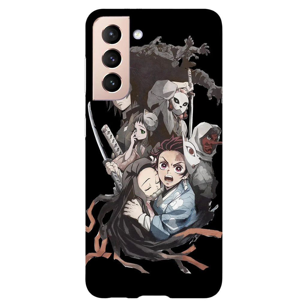 Husa Samsung Galaxy S21 model Demon Slayer Kimetsu no Yaiba, Silicon, TPU, Viceversa - Viceversa