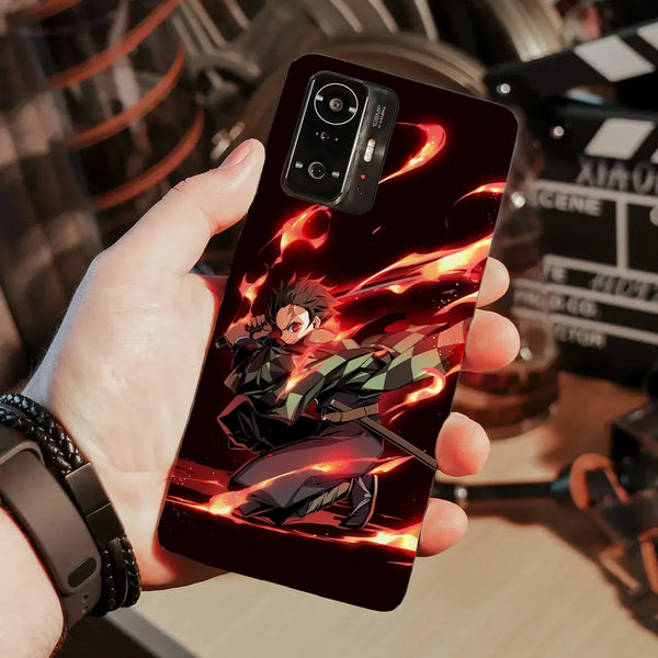 Husa compatibila cu Xiaomi Mi 11 Pro model Demon Slayer Tanjiro, Silicon, TPU, Viceversa - Viceversa