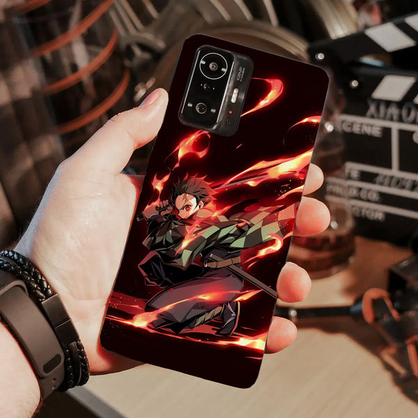 Husa compatibila cu Xiaomi Mi 11 Lite model Demon Slayer Tanjiro, Silicon, TPU, Viceversa