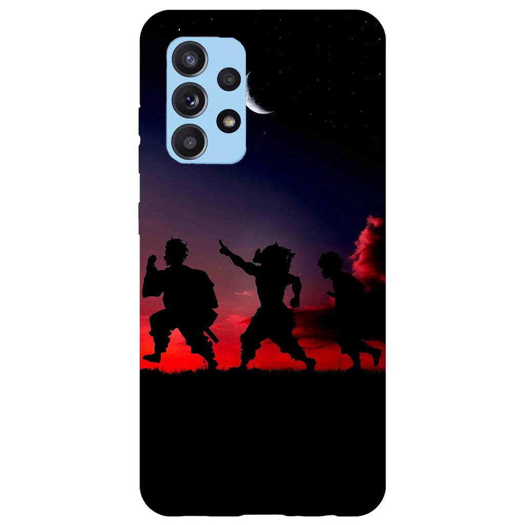 Husa compatibila cu Samsung Galaxy A53 5G model Demon Slayer The Next Mission, Silicon, TPU, Viceversa - Viceversa