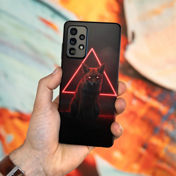 Husa compatibila cu Samsung Galaxy A53 5G model Demon fox, Silicon, TPU, Viceversa - Viceversa