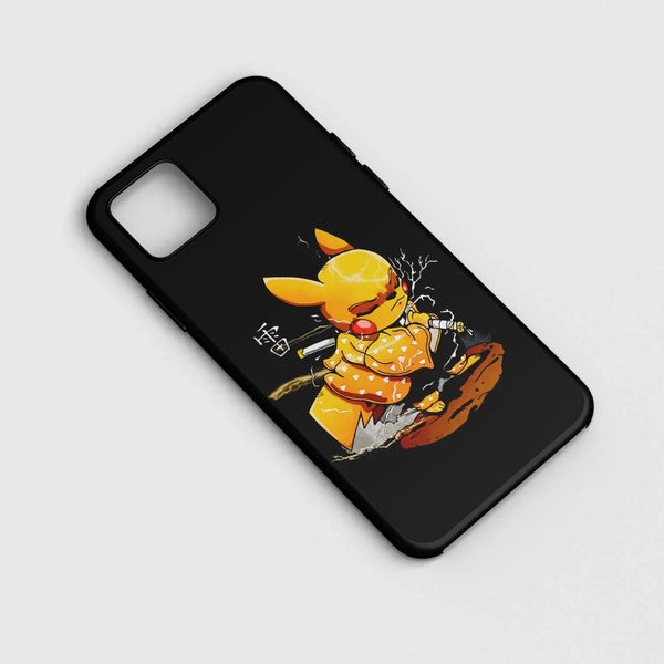 Husa compatibila cu Apple iPhone 11 model Demon Slayer Pikachu,Silicon, Tpu, Viceversa - Viceversa