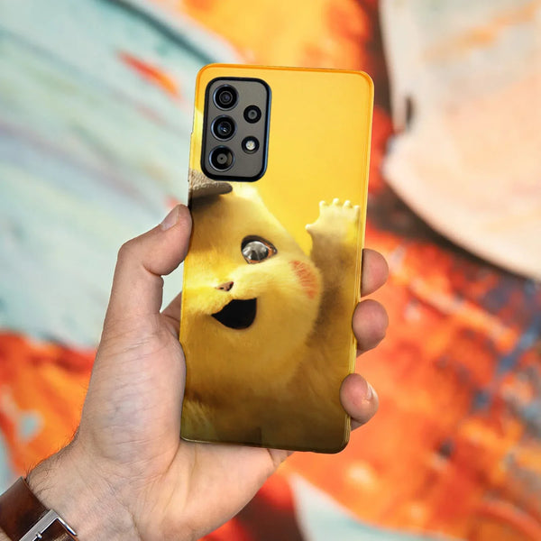 Husa compatibila cu Samsung Galaxy A53 5G model Detective Pikachu, Silicon, TPU, Viceversa - Viceversa