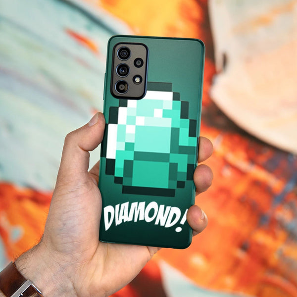 Husa compatibila cu Samsung Galaxy A73 5G model Diamond, Silicon, TPU, Viceversa