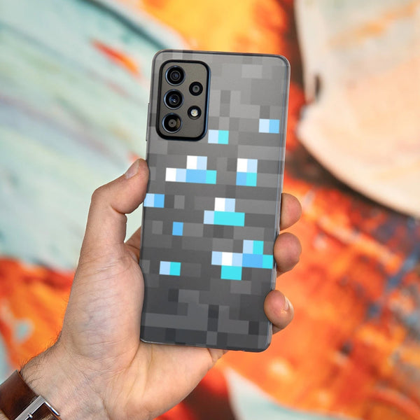 Husa compatibila cu Samsung Galaxy A73 5G model Diamond Block, Silicon, TPU, Viceversa