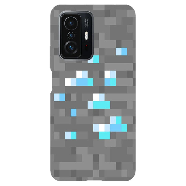 Husa compatibila cu Xiaomi Mi 11i model Diamond Block, Silicon, TPU, Viceversa - Viceversa