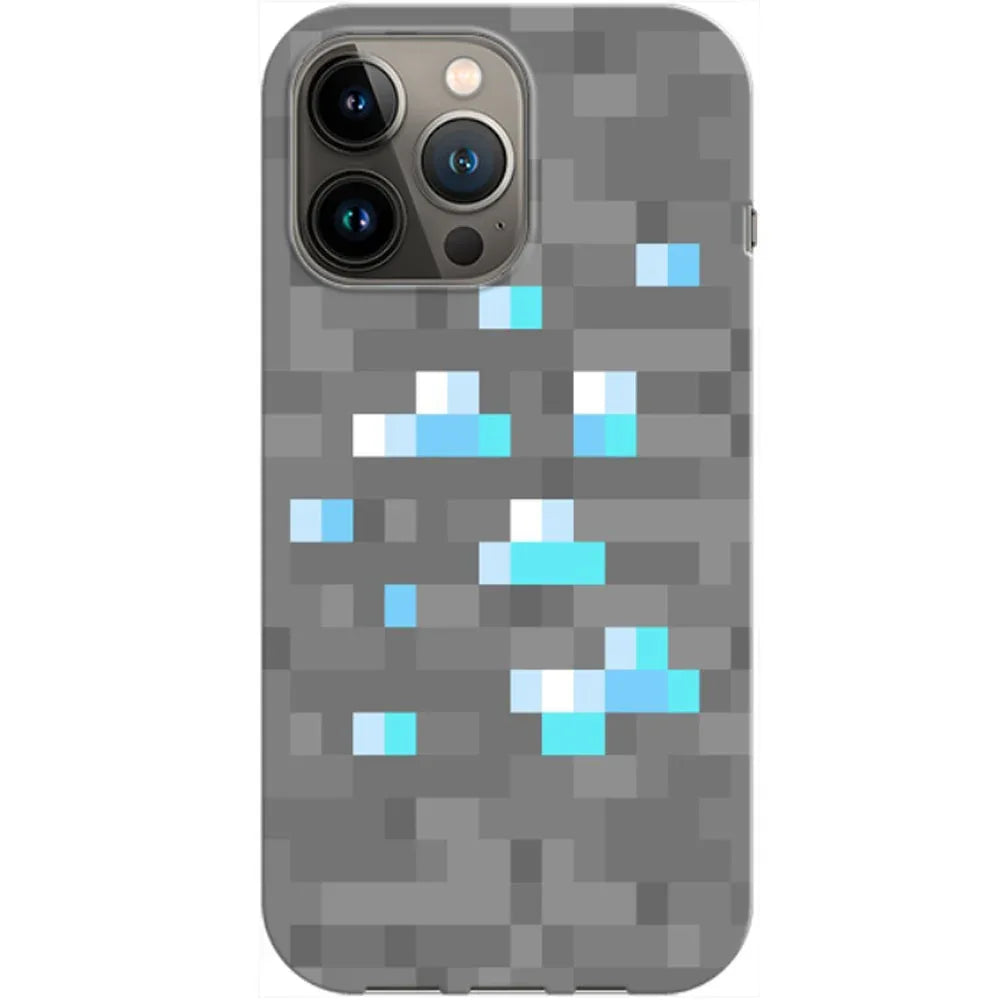 Husa Apple iPhone 12 Mini model Diamond Block , Silicon, TPU, Viceversa - Viceversa