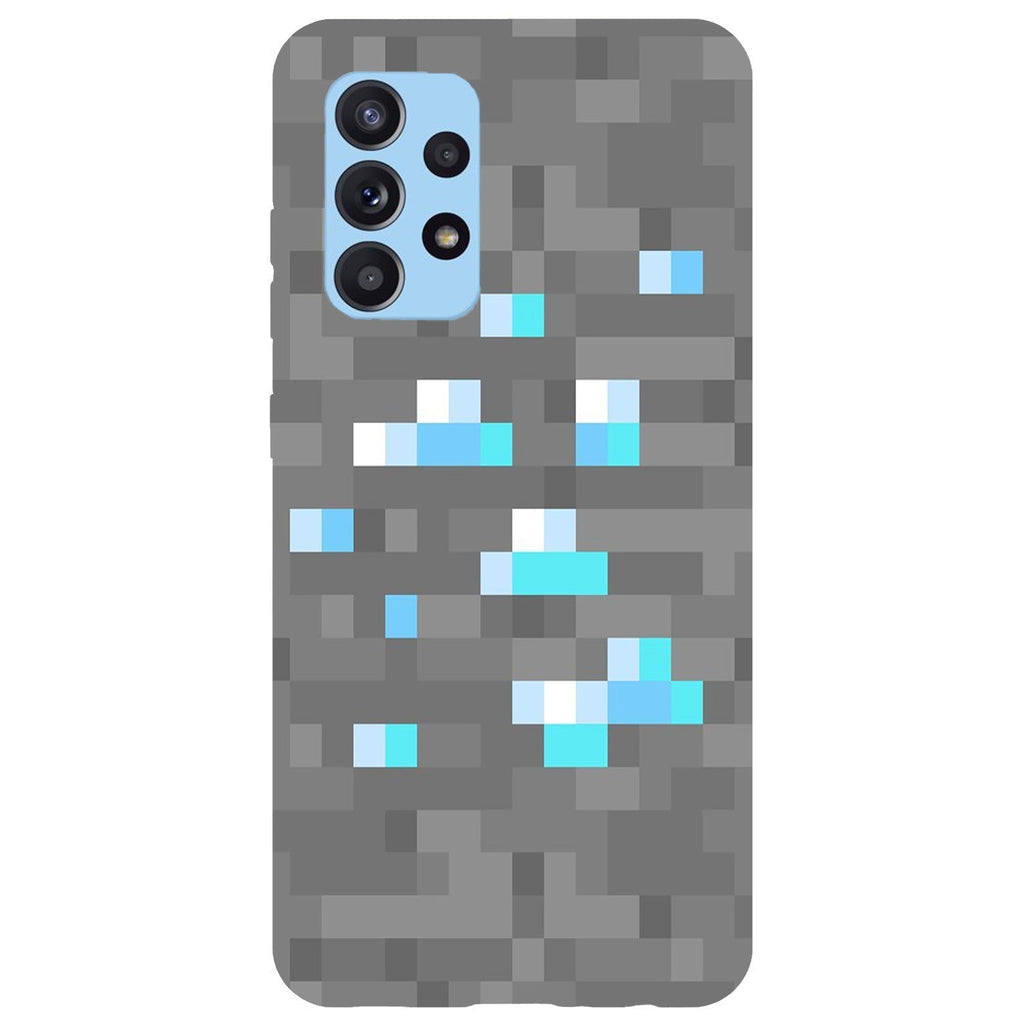 Husa compatibila cu Samsung Galaxy A73 5G model Diamond Block, Silicon, TPU, Viceversa