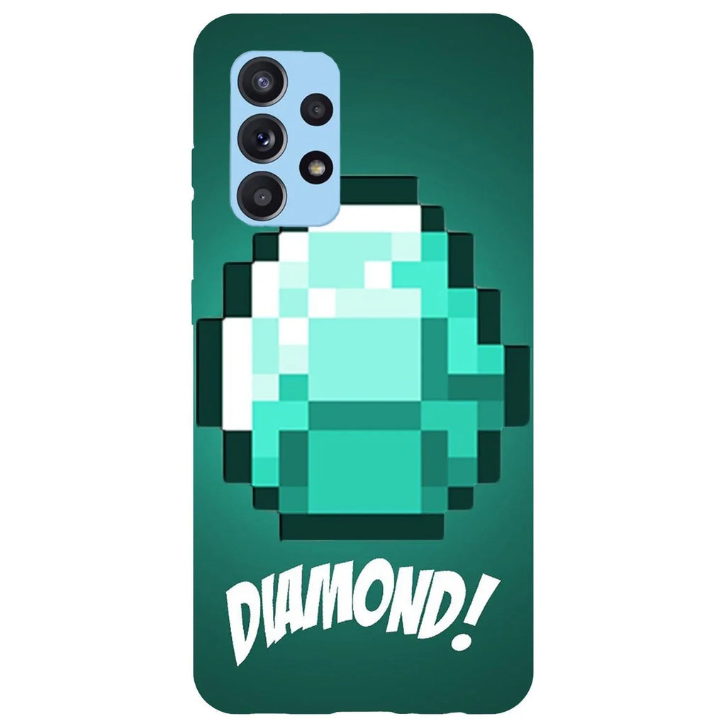 Husa compatibila cu Samsung Galaxy A22 5G model Diamond, Silicon, TPU, Viceversa - Viceversa