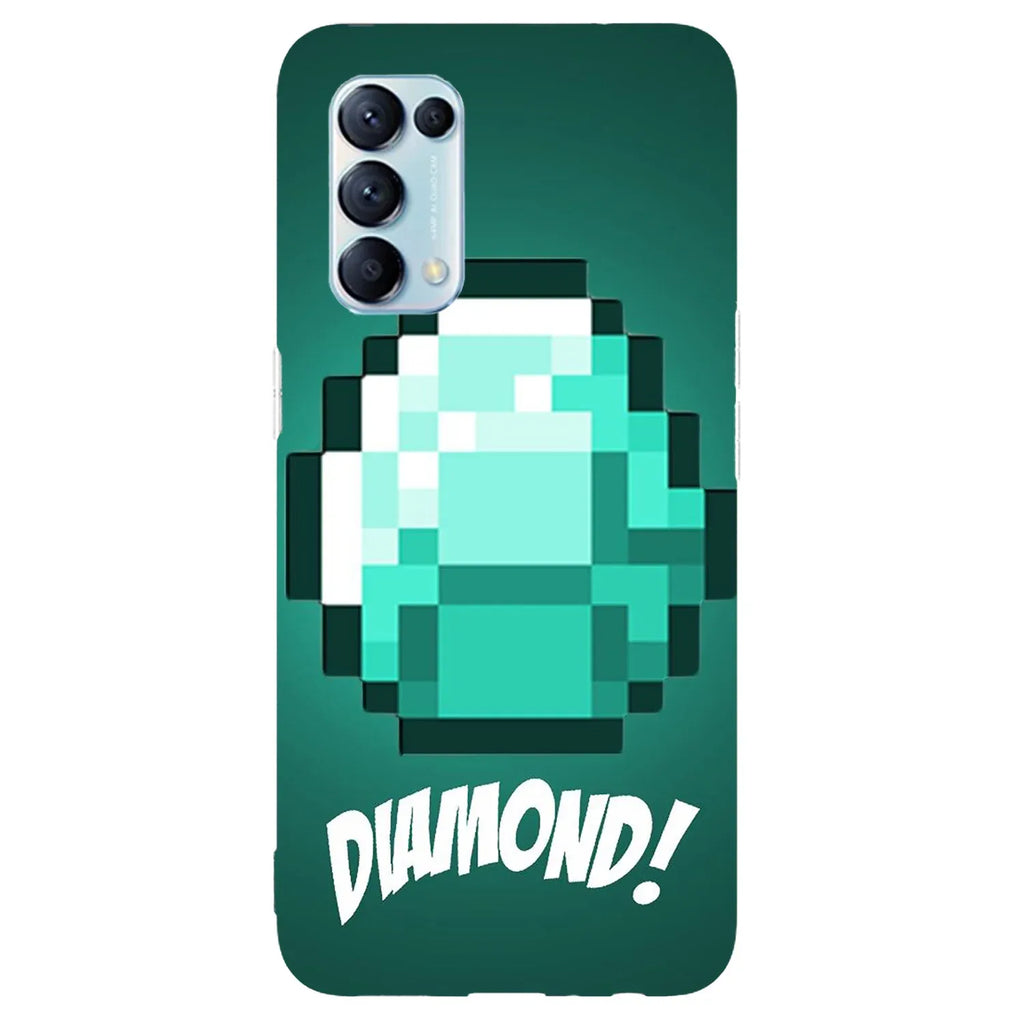 Husa compatibila cu Oppo Reno 6 Pro 5G model Diamond, Silicon, TPU, Viceversa - Viceversa