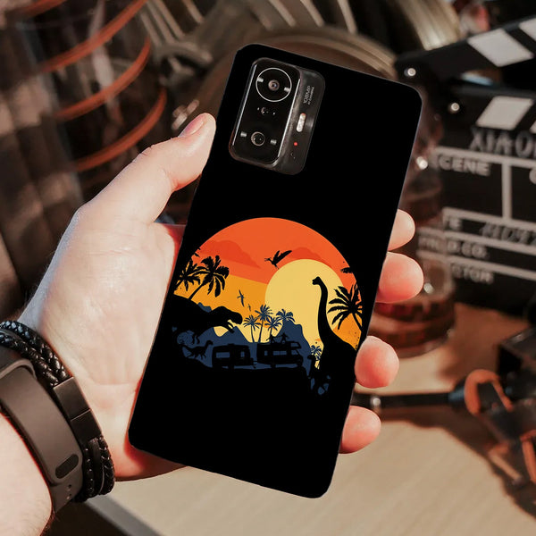 Husa compatibila cu Xiaomi Mi 11 Lite model Dino Land, Silicon, TPU, Viceversa