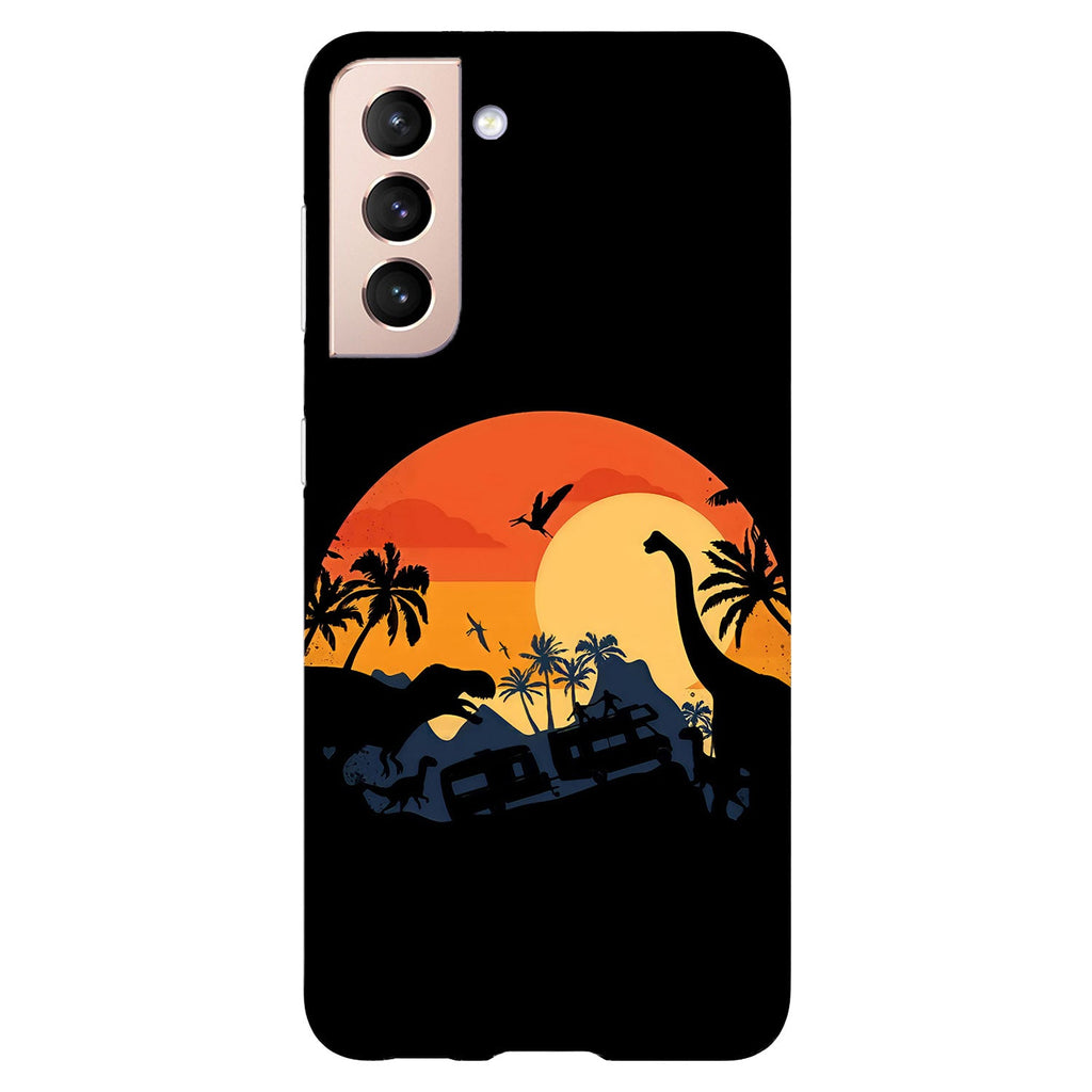 Husa Samsung Galaxy S21 Plus model Dino Land, Silicon, TPU, Viceversa