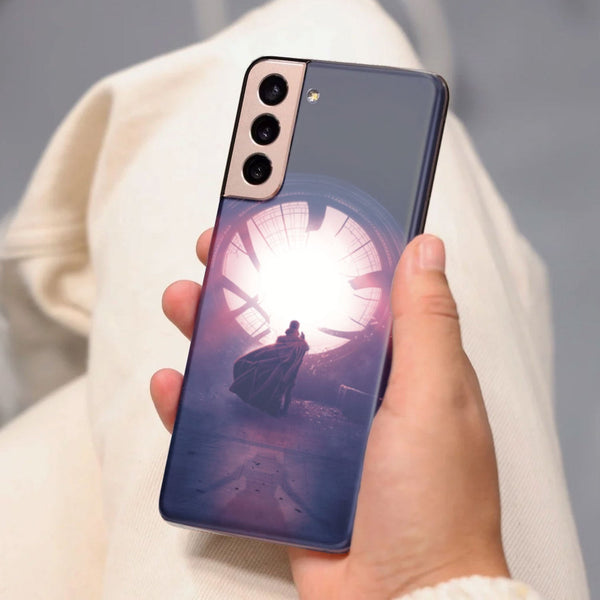 Husa compatibila cu Samsung Galaxy S21 FE model Doctor Strange in the Multiverse of Madnes, Silicon, TPU, Viceversa