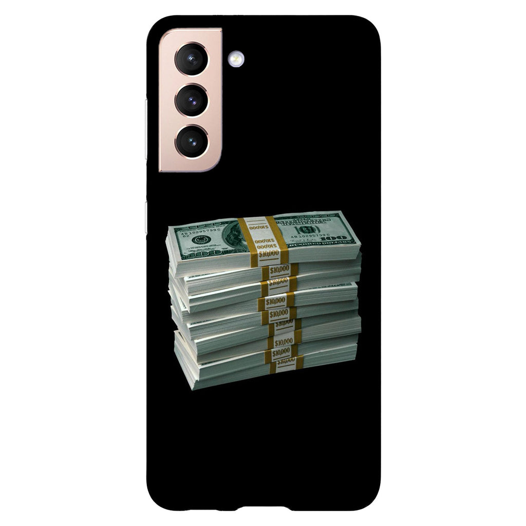 Husa compatibila cu Samsung Galaxy S21 FE model Dollars Stacks, Silicon, TPU, Viceversa