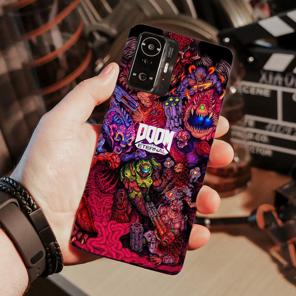 Husa compatibila cu Xiaomi Mi 11 Lite model Doom Eternal, Silicon, TPU, Viceversa
