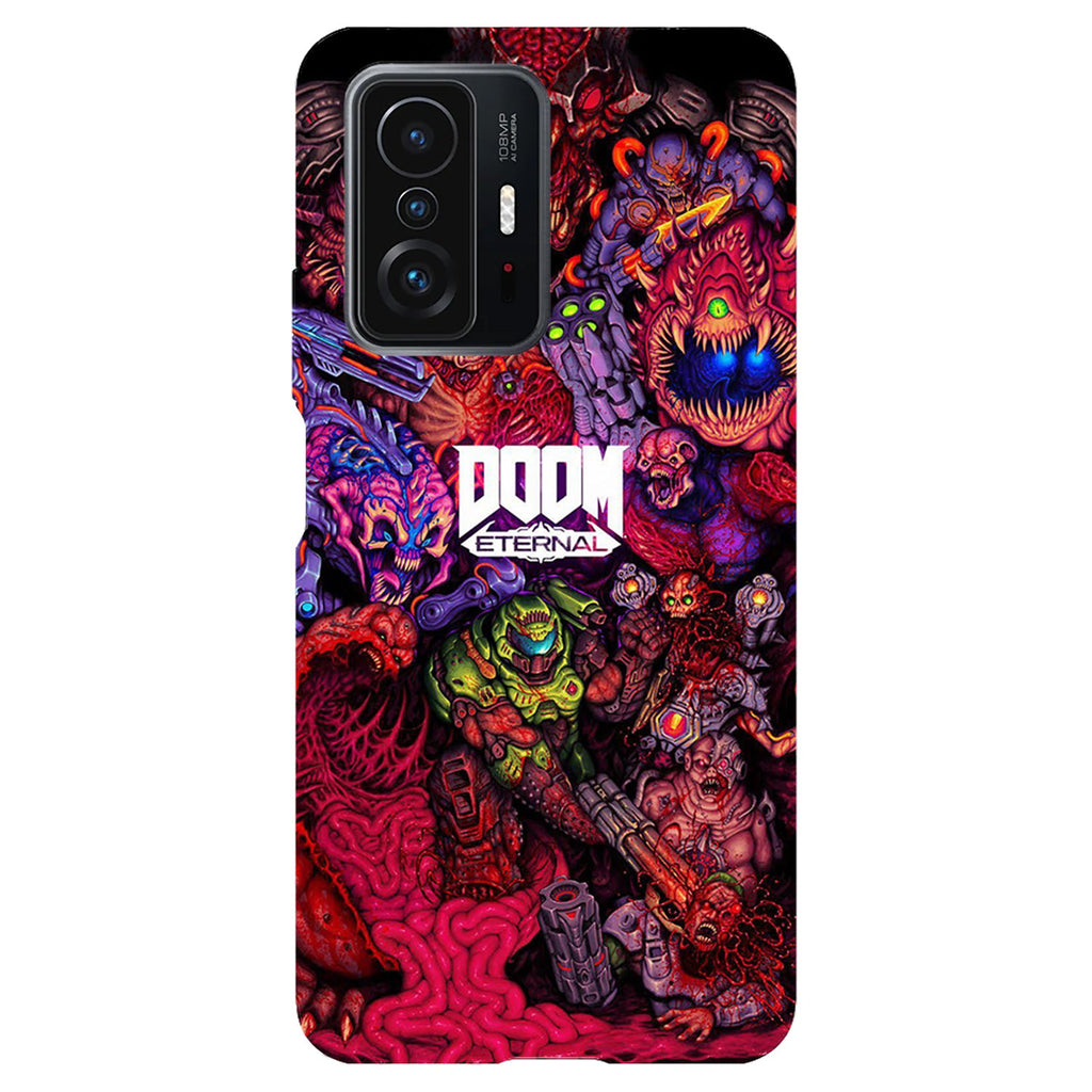 Husa compatibila cu Xiaomi Mi 11 Lite model Doom Eternal, Silicon, TPU, Viceversa