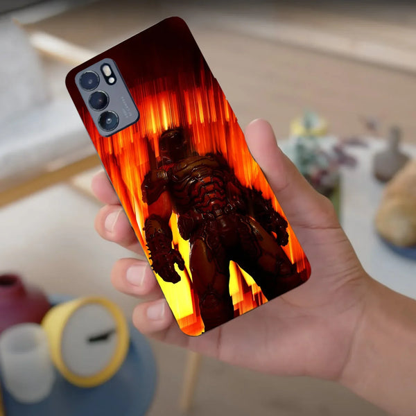Husa compatibila cu Oppo Find X3 model Doom Slayer, Silicon, TPU, Viceversa - Viceversa