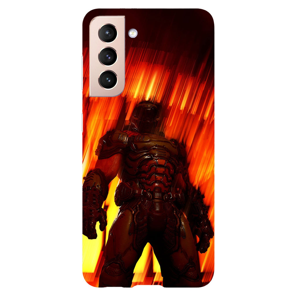 Husa Samsung Galaxy S21 FE model Doom Slayer, Silicon, TPU, Viceversa
