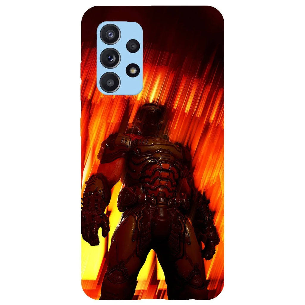 Husa Samsung Galaxy A32 5G model Doom Slayer, Silicon, TPU, Viceversa - Viceversa
