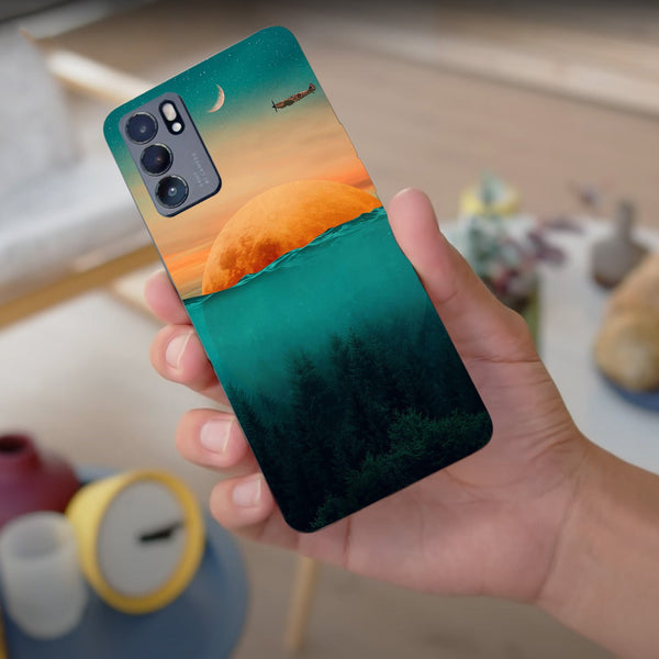 Husa compatibila cu Oppo Reno 5 4G model Dreamy View, Silicon, TPU, Viceversa