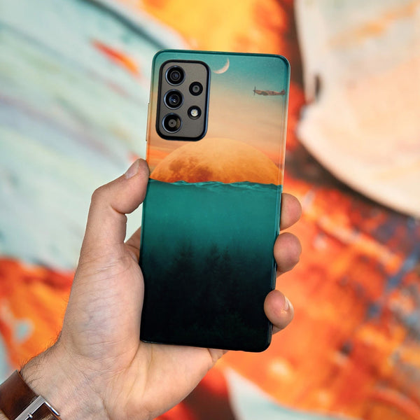 Husa compatibila cu Samsung Galaxy A73 5G model Dreamy View, Silicon, TPU, Viceversa