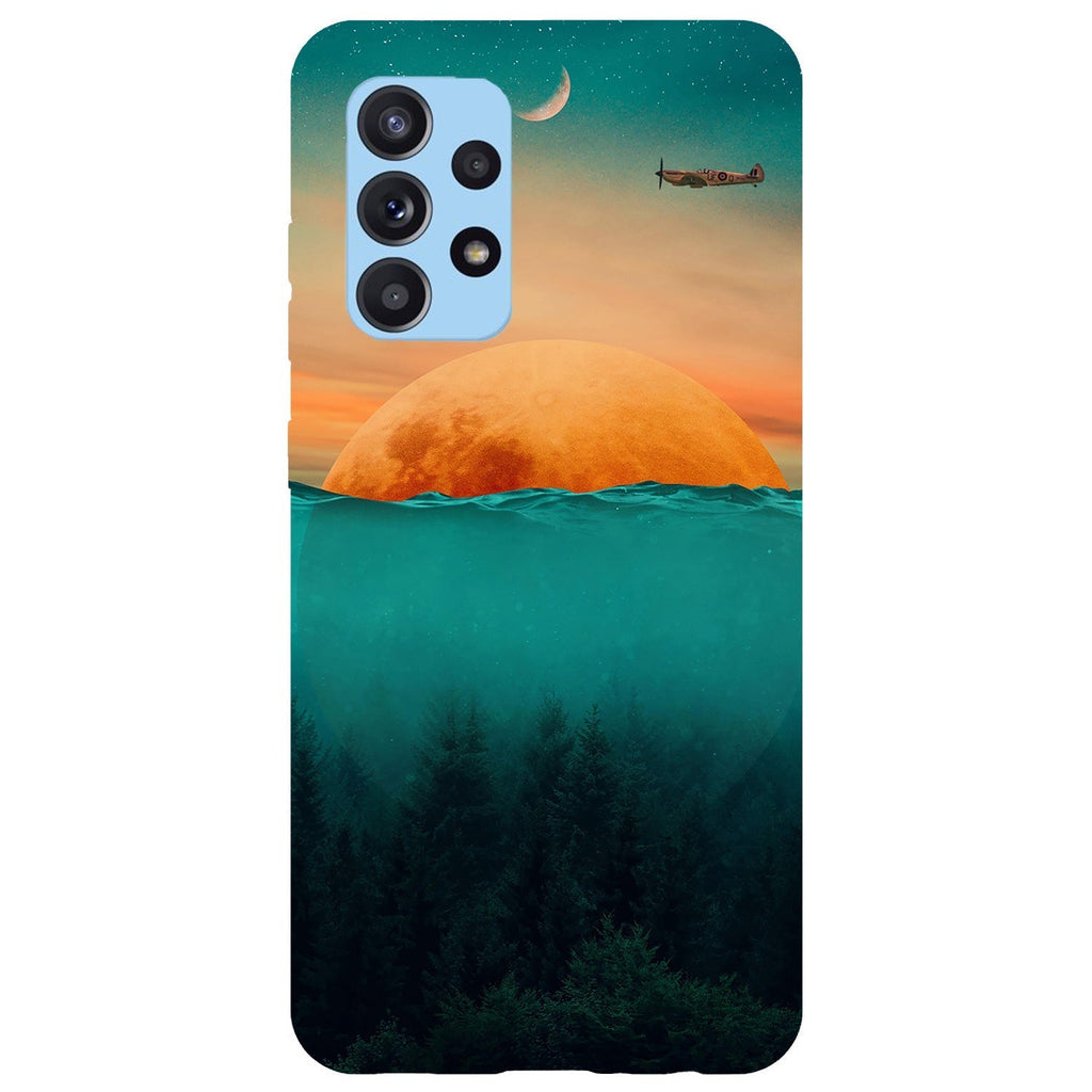 Husa compatibila cu Samsung Galaxy A73 5G model Dreamy View, Silicon, TPU, Viceversa