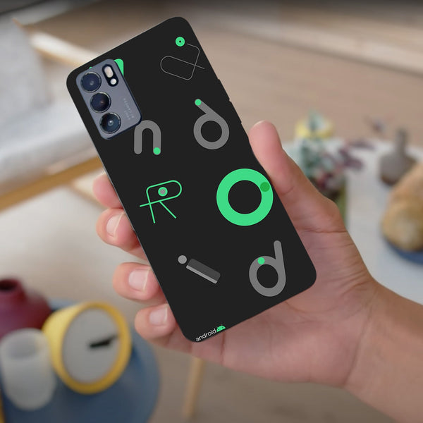 Husa compatibila cu Oppo Reno 5 4G model Droid, Silicon, TPU, Viceversa