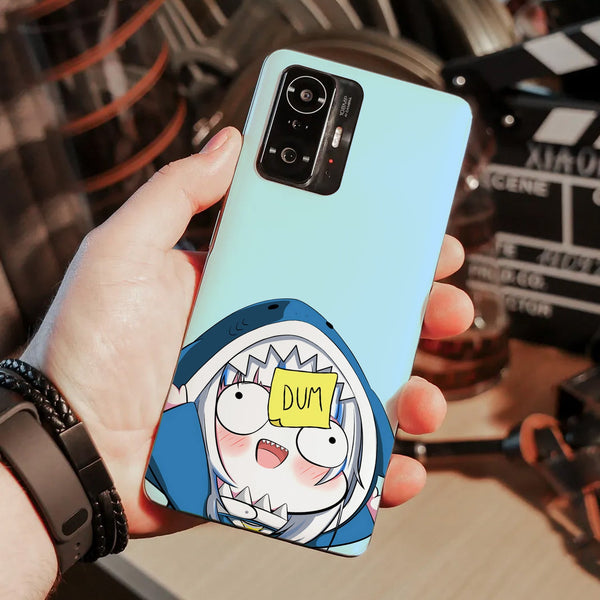 Husa compatibila cu Xiaomi Mi 11 Lite model Dummy Shark, Silicon, TPU, Viceversa