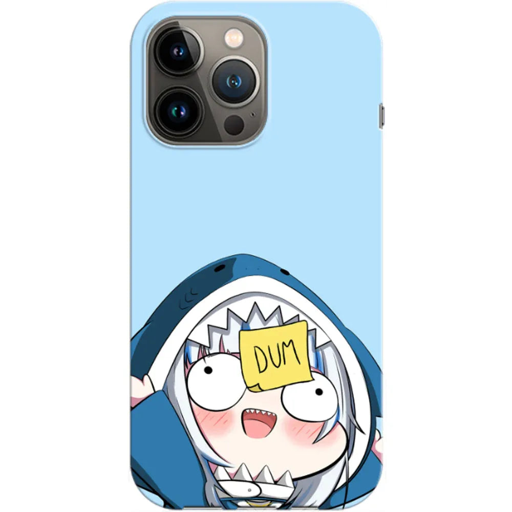 Husa compatibila cu Apple iPhone 14 Pro model Dummy Shark, Silicon, TPU, Viceversa - Viceversa