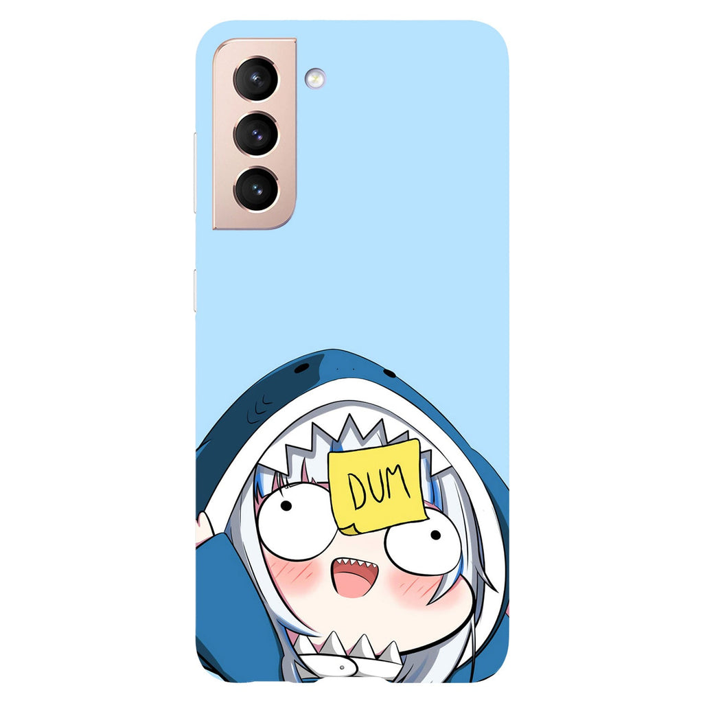 Husa Samsung Galaxy S21 FE model Dummy Shark, Silicon, TPU, Viceversa