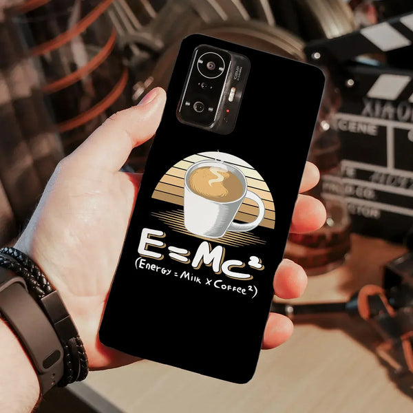 Husa compatibila cu Xiaomi Mi 11i model E=Mc, Silicon, TPU, Viceversa - Viceversa