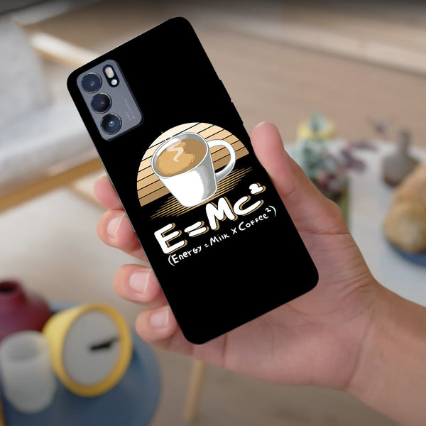 Husa compatibila cu Oppo Reno 5 4G model E=Mc, Silicon, TPU, Viceversa