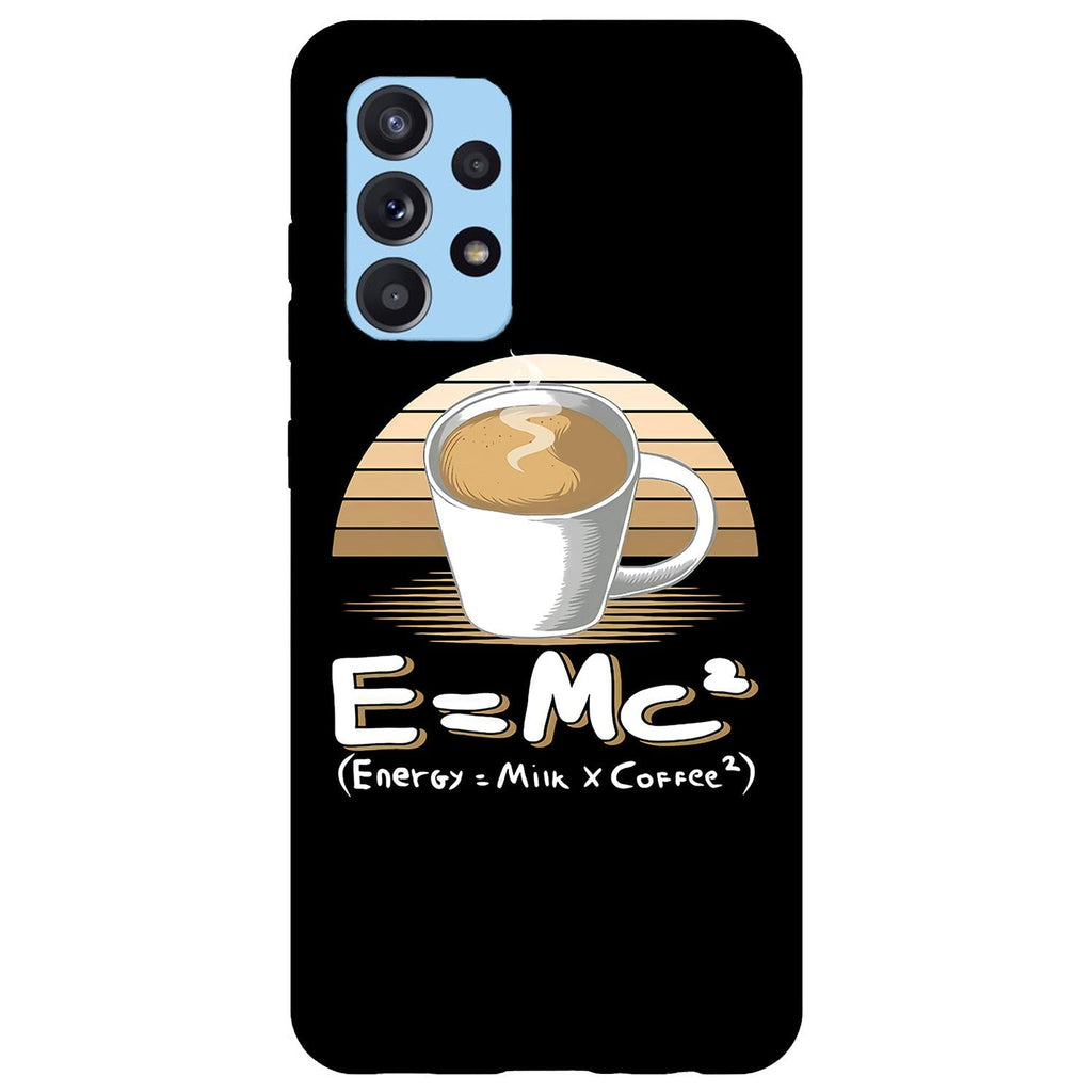 Husa compatibila cu Samsung Galaxy A73 5G model E=Mc, Silicon, TPU, Viceversa