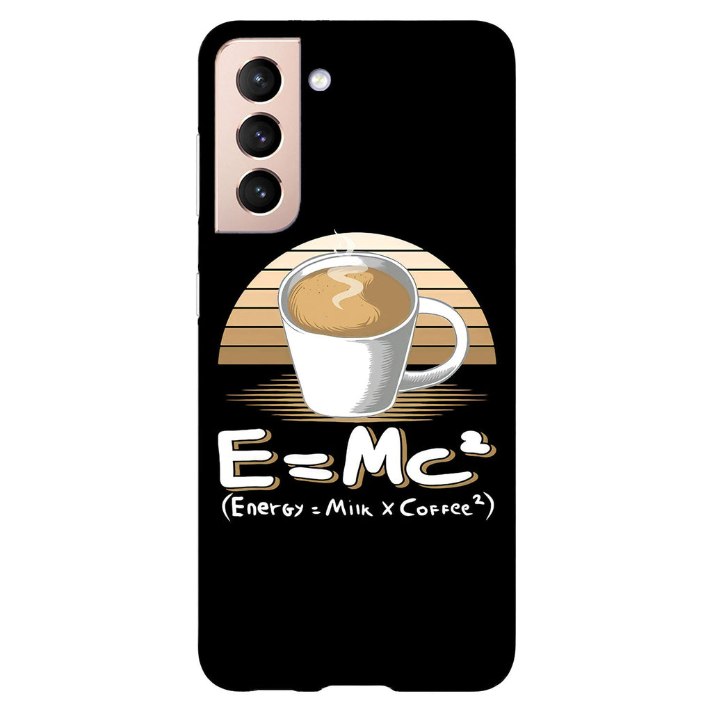 Husa Samsung Galaxy S21 FE model E=Mc, Silicon, TPU, Viceversa