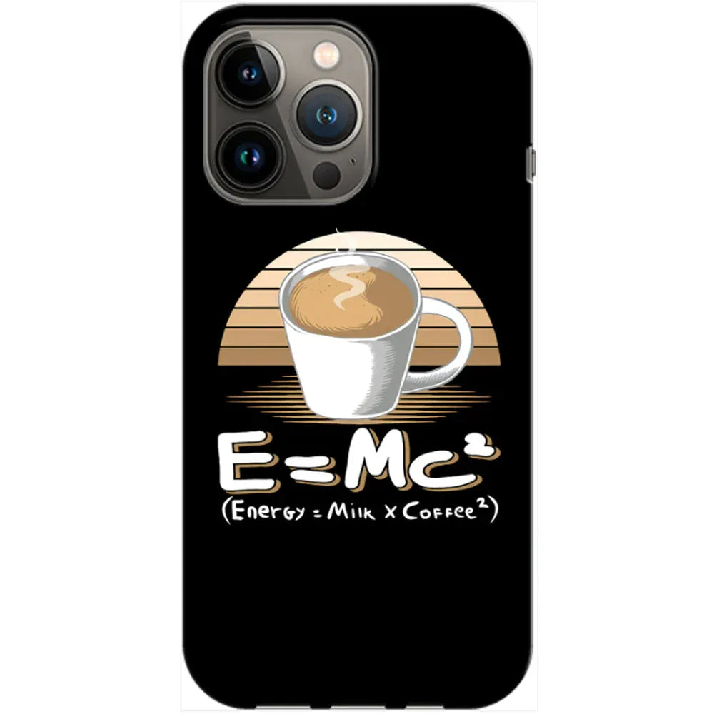 Husa compatibila cu Apple iPhone 14 Plus model E=Mc, Silicon, TPU, Viceversa - Viceversa