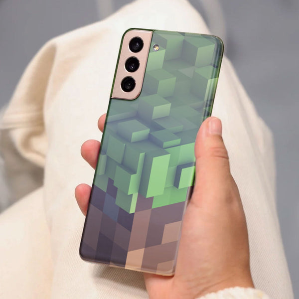Husa Samsung Galaxy S21 FE model Earth Block, Silicon, TPU, Viceversa