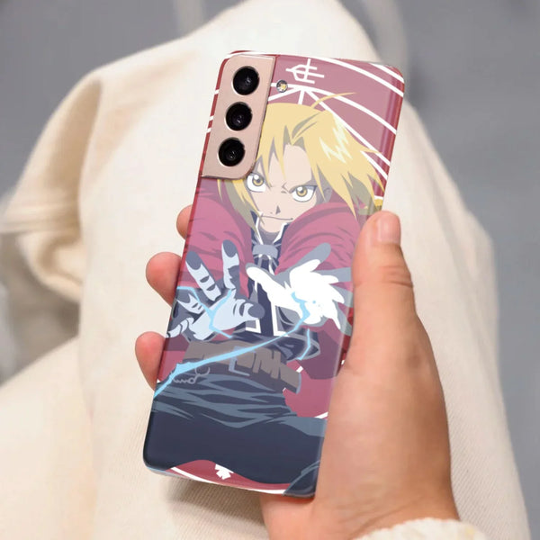 Husa compatibila cu Samsung Galaxy S20 Ultra model Edward Elric Fullmetal Alchemist, Silicon, TPU, Viceversa - Viceversa