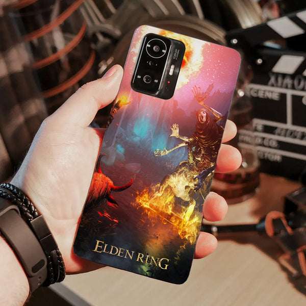 Husa compatibila cu Xiaomi Mi 11 Lite model Boss Fight Elden Ring, Silicon, TPU, Viceversa