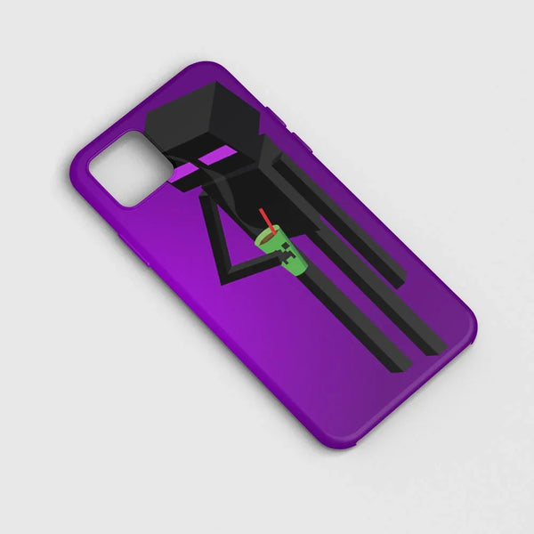 Husa Apple iPhone 11 Pro Max model Enderman, Silicon, TPU, Viceversa - Viceversa