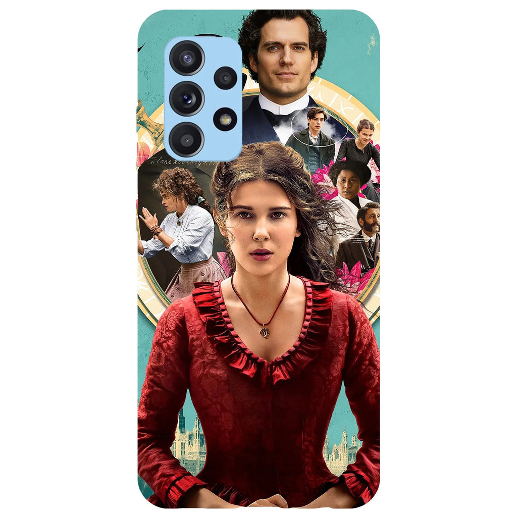 Husa compatibila cu Samsung Galaxy A53 5G model Enola Holmes, Silicon, TPU, Viceversa - Viceversa