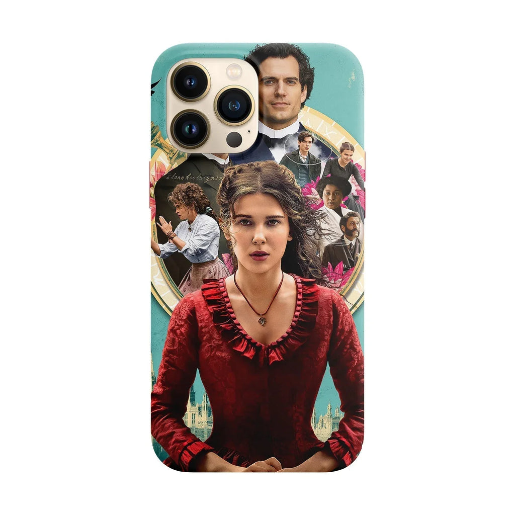 Husa compatibila cu Apple iPhone 14 Pro Max model Enola Holmes, Silicon, TPU, Viceversa - Viceversa