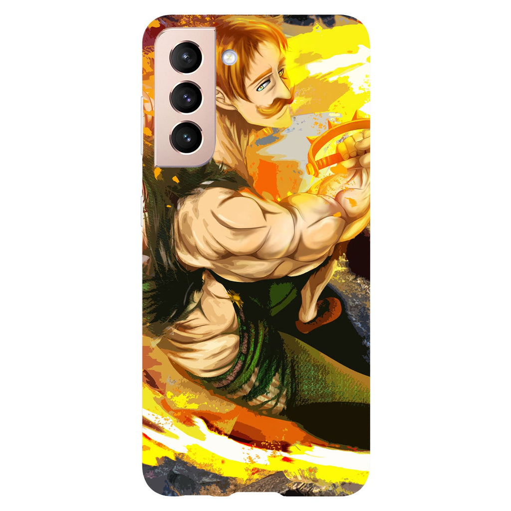 Husa Samsung Galaxy S21 FE model Escanor The Seven Deadly Sins, Silicon, TPU, Viceversa