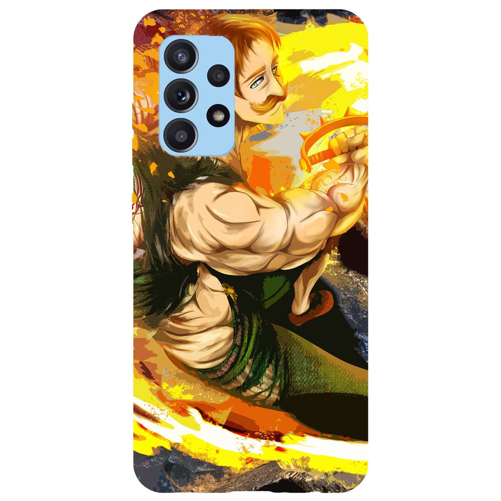 Husa compatibila cu Samsung Galaxy A73 5G model Escanor The Seven Deadly Sins, Silicon, TPU, Viceversa