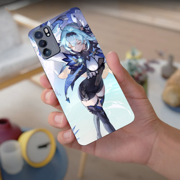 Husa compatibila cu Oppo Reno 5 4G model Eula Lawrence Genshin Impact, Silicon, TPU, Viceversa