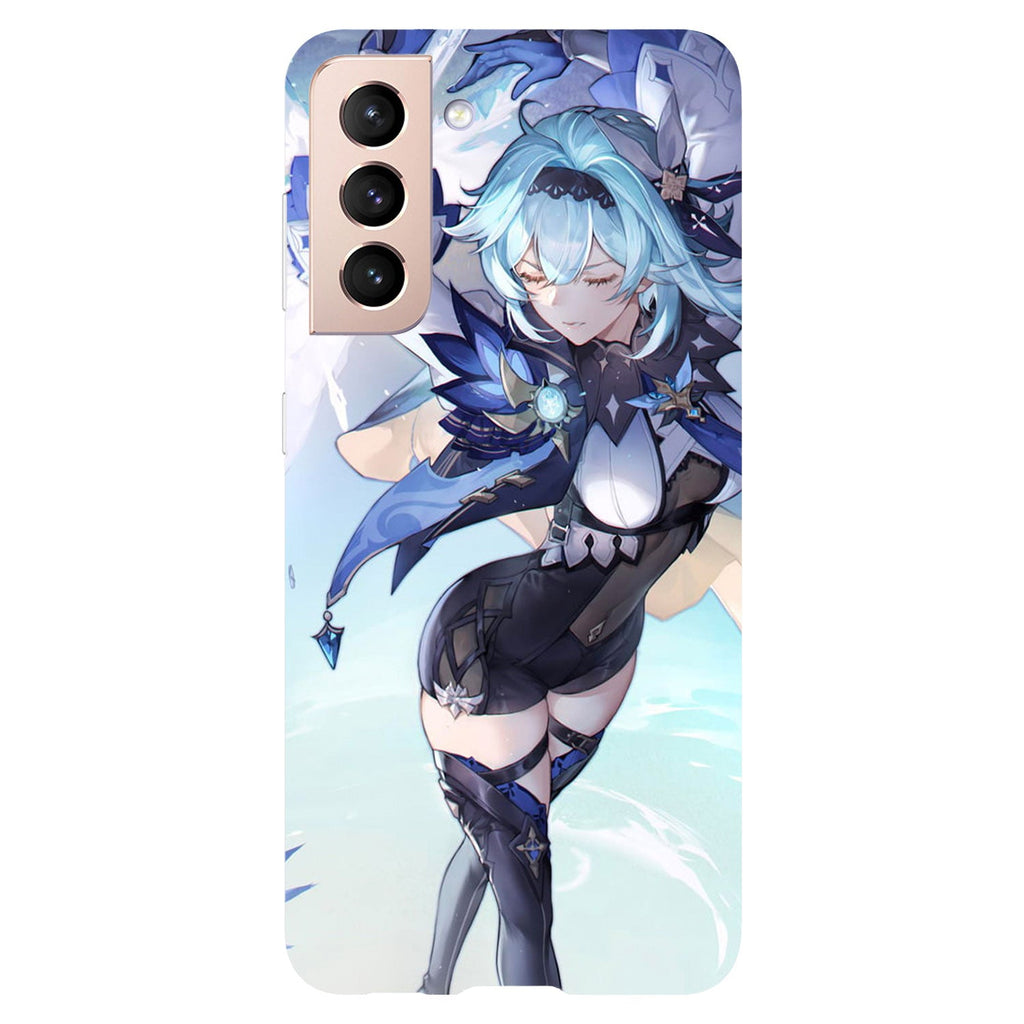 Husa Samsung Galaxy S21 FE model Eula Lawrence Genshin Impact, Silicon, TPU, Viceversa