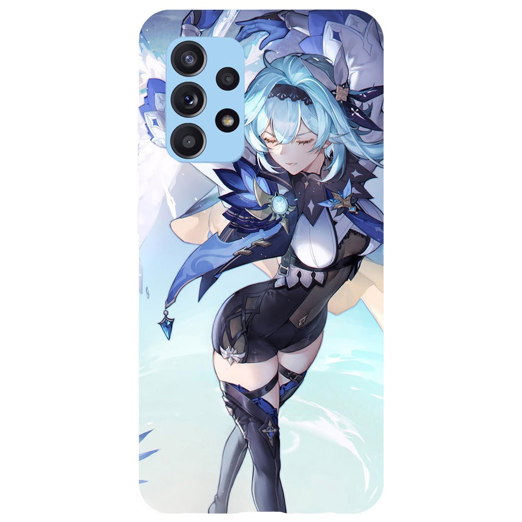 Husa compatibila cu Samsung Galaxy A73 5G model Eula Lawrence Genshin Impact, Silicon, TPU, Viceversa