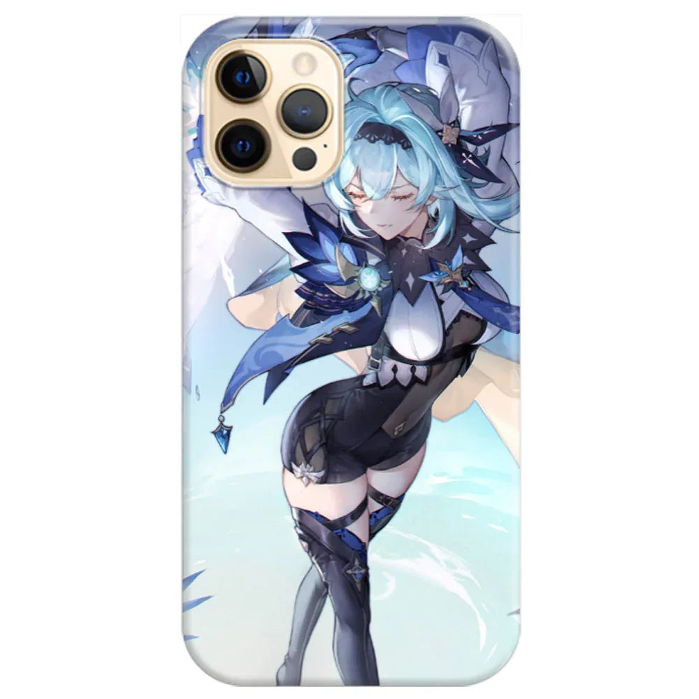 Husa compatibila cu Apple iPhone 14 Pro Max model Eula Lawrence Genshin Impact, Silicon, TPU, Viceversa - Viceversa